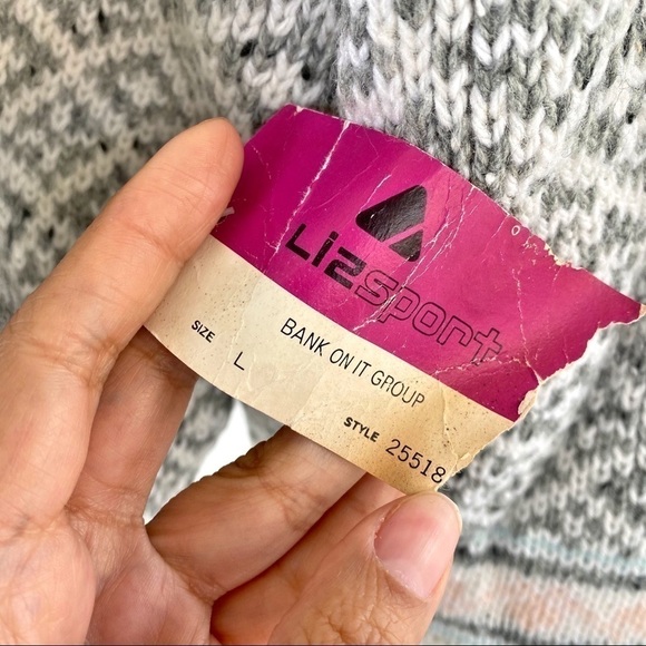 Vintage New with tag Liz Sport knit sweate… - Picture 7 of 11